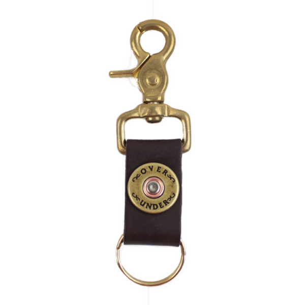 Leather Clasp Key Fob