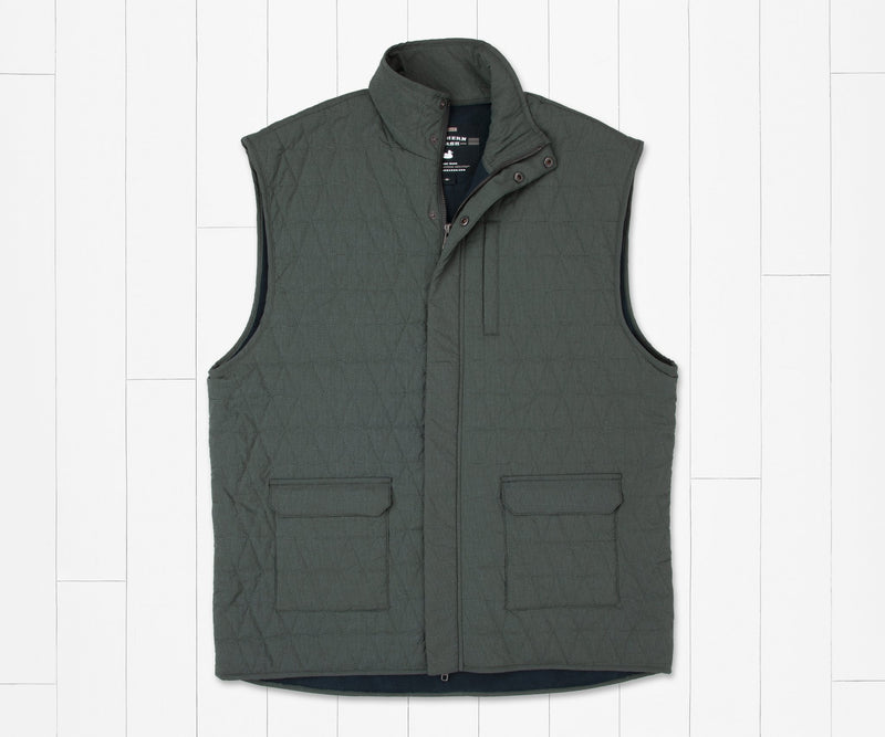 Asheville Original Quilted Vest DARK OLIVE