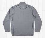 Endzone Stripe Performance Pullover NAVY/ORANGE