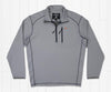 Endzone Stripe Performance Pullover NAVY/ORANGE