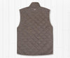 Newton Quilted Vest Stone Brown