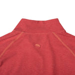 BAMBOO PERFORMANCE PULLOVER RED