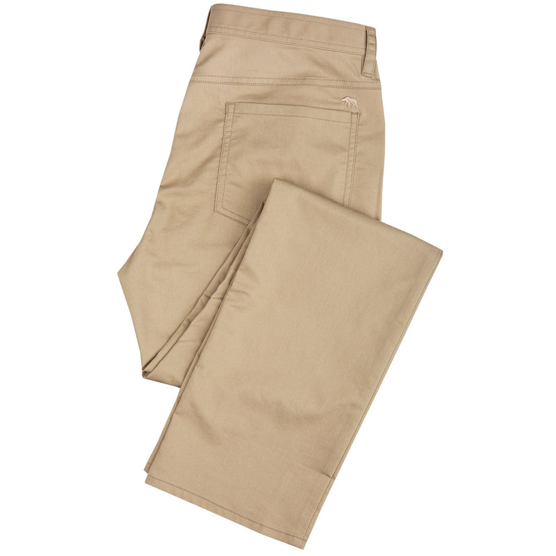 PERFORMANCE FIVE POCKET STRETCH PANT TAN