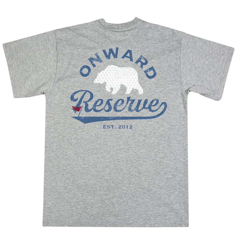 GOLF BEAR SHORT SLEEVE TEE GREY
