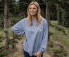 SEAWASH™ Rally Round Bottom Sweatshirt WASHED BLUE