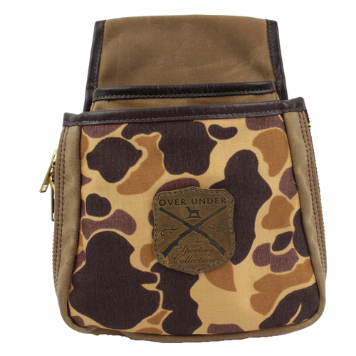 Large Shell Pouch | Old School Camo