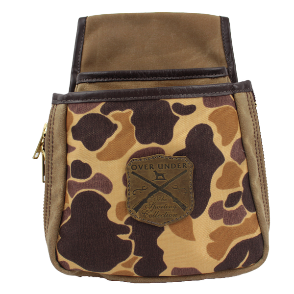 Large Shell Pouch | Old School Camo
