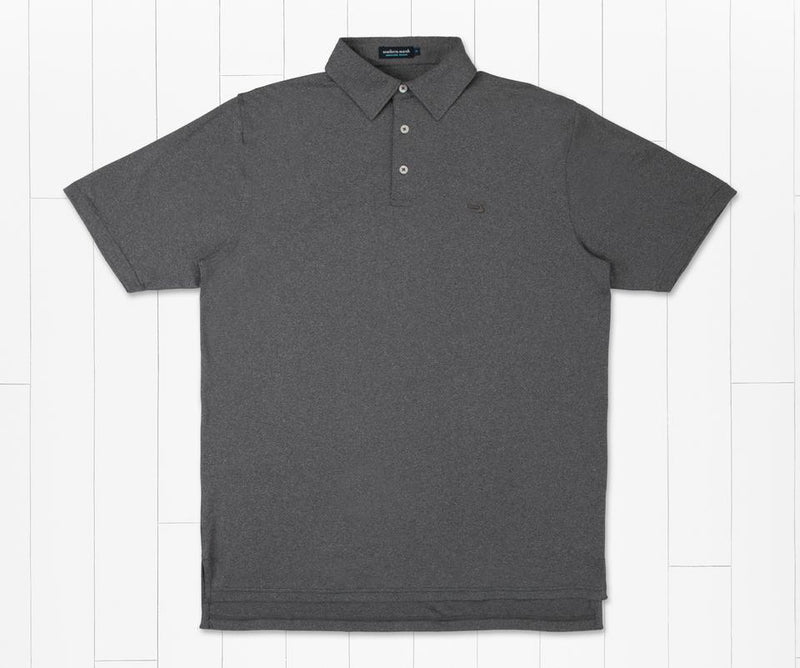 Azores Performance Polo Charcoal Grey