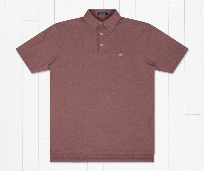 Azores Performance Polo Maroon