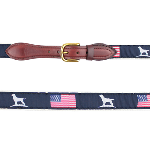 Youth Ribbon Belt--Patriot