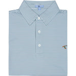 LAPIS HARBOR STRIPE PERFORMANCE POLO