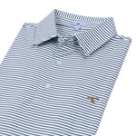 ULTRAMARINE FREEPORT STRIPE PERFORMANCE POLO