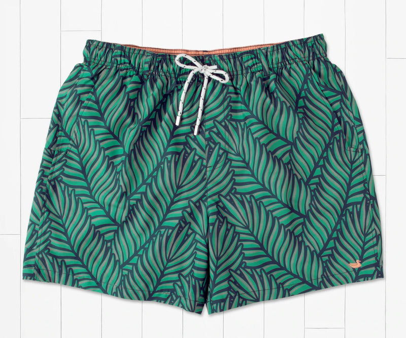 Dockside Swim Trunk - Palmdale Playa NAVY & GREEN