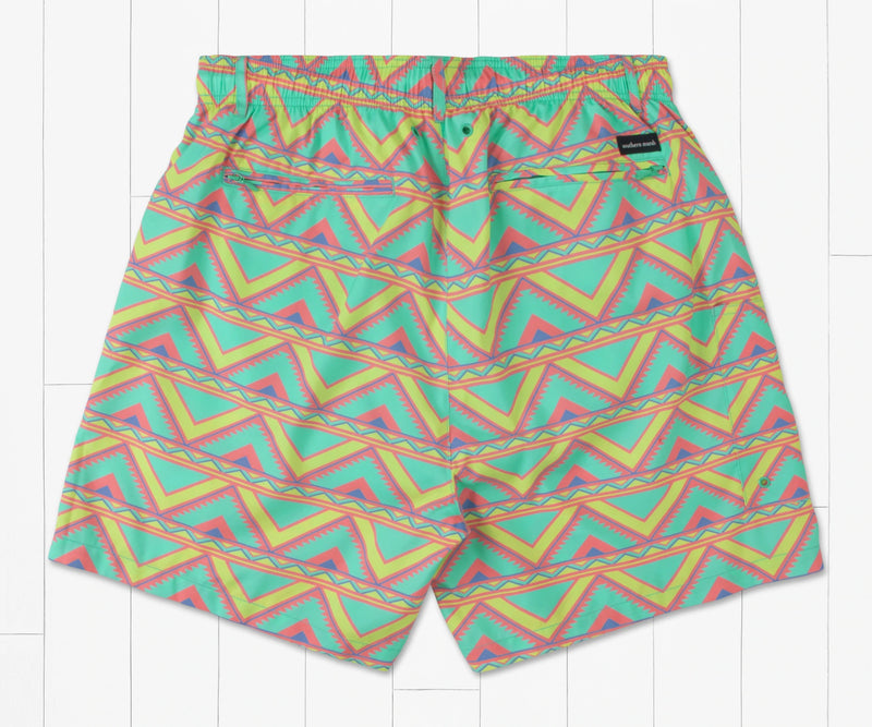 Dockside Swim Trunk - Santiago Sunrise