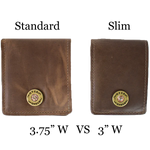 Slim Horween Bifold Wallet