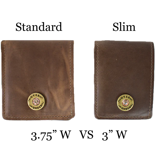 Slim Horween Bifold Wallet