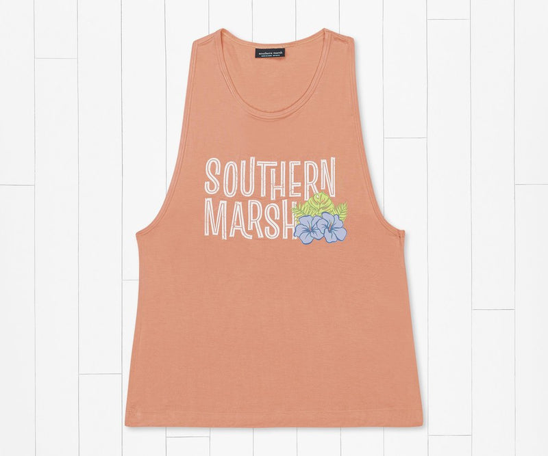 MarshLUX Performance Tank - Aloha Peach