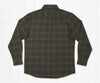 Montevallo Houndstooth Flannel DARK OLIVE AND NAVY