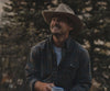 Montevallo Houndstooth Flannel DARK OLIVE AND NAVY