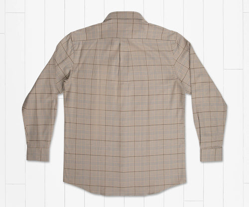 Montevallo Houndstooth Flannel TAN AND SLATE
