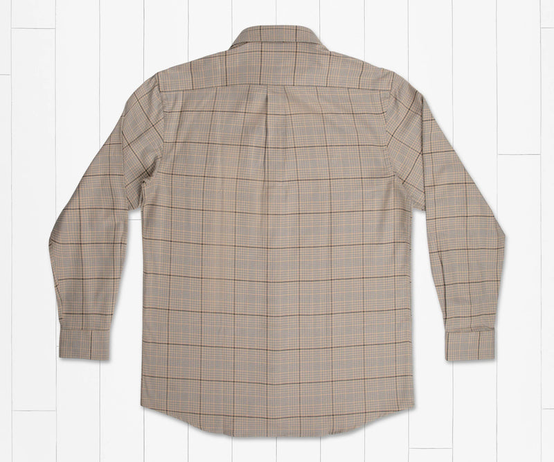 Montevallo Houndstooth Flannel TAN AND SLATE
