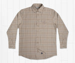 Montevallo Houndstooth Flannel TAN AND SLATE