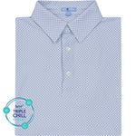 BRRRº WHITE BASEBALL PERFORMANCE POLO
