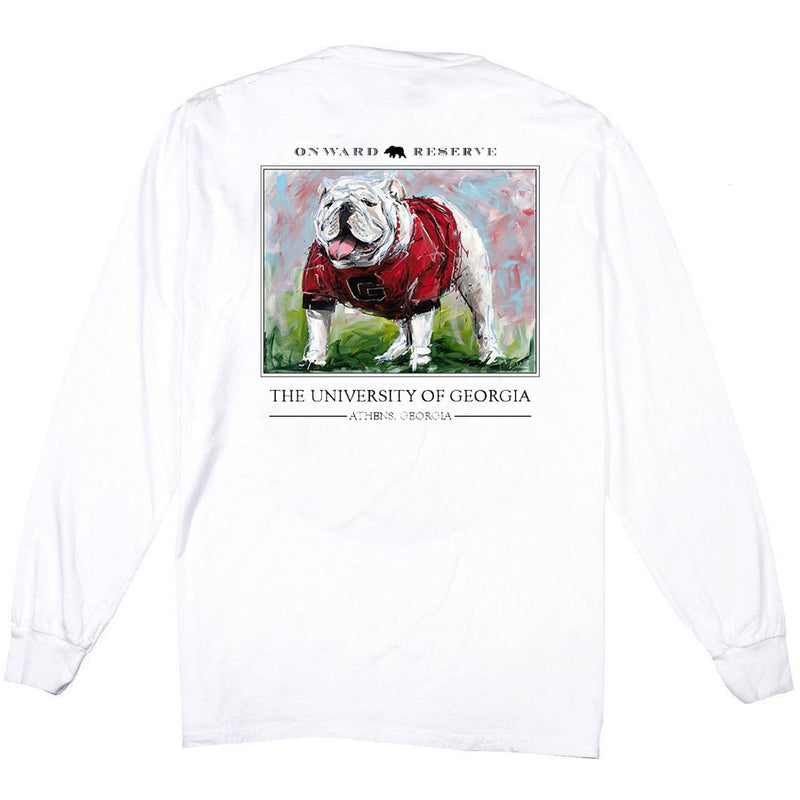 PATRICK LEWIS UGA LONG SLEEVE WHITE