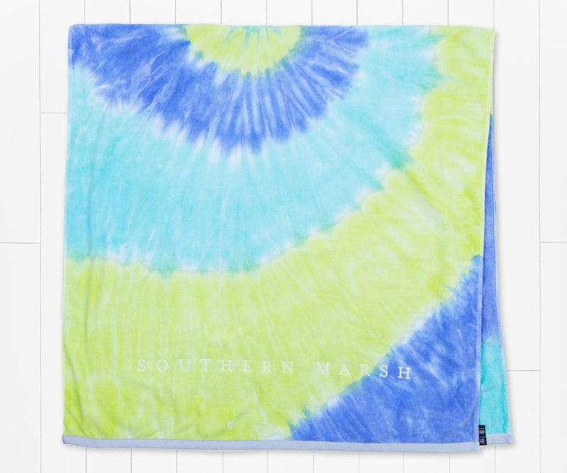 Tie-Dye Beach Towel