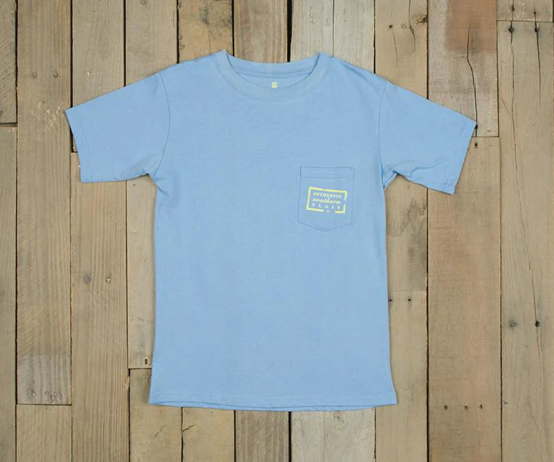 Youth Authentic Tee - Short Sleeve BREAKER BLUE