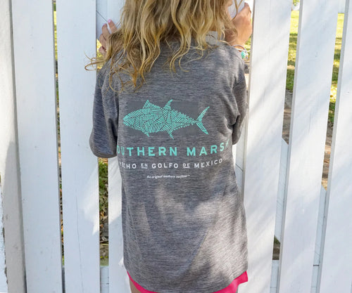 Youth FieldTec™ Heathered - Made in the Gulf - Tuna