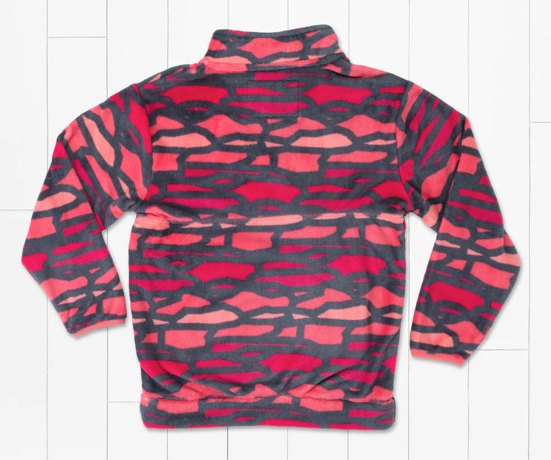 Youth Ogden Gorge Fleece Pullover PINK