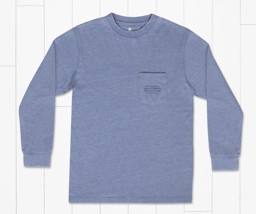 Youth LS SEAWASH Tee - Barely Light