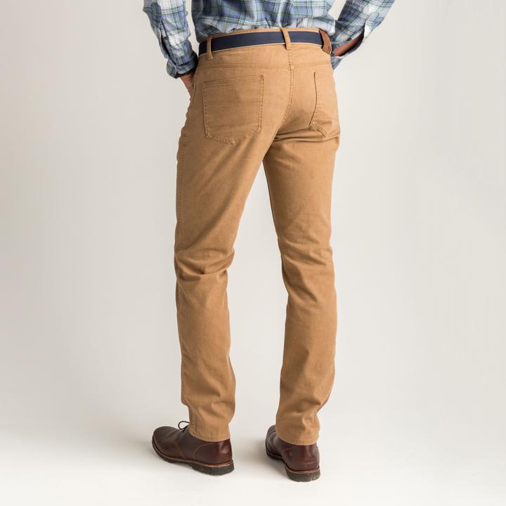 Field Canvas Five-Pocket Buckskin