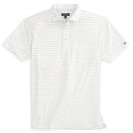 Knox Stripe Performance Polo Midnight