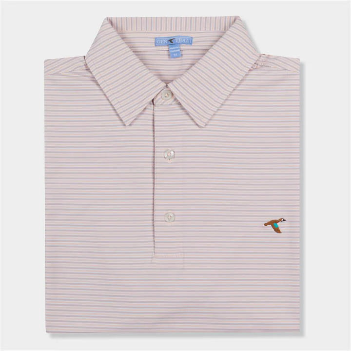 CAMEO FREEPORT STRIPE PERFORMANCE POLO