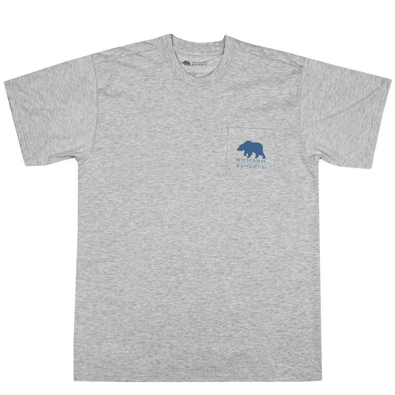GOLF BEAR SHORT SLEEVE TEE GREY