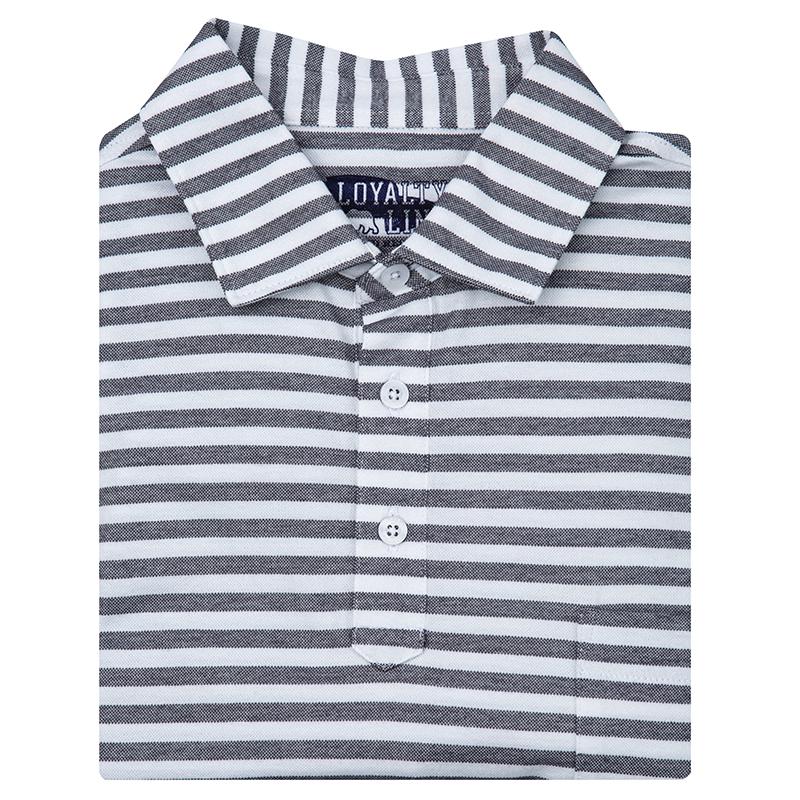LOYALTY VINTAGE REPP STRIPE POLO