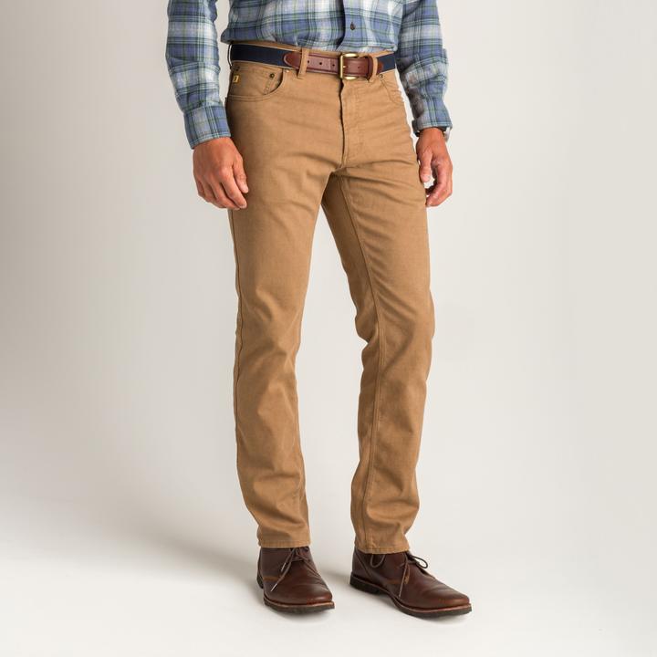 Field Canvas Five-Pocket Buckskin