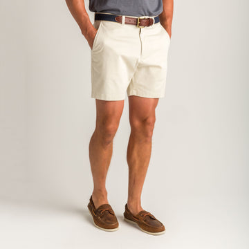 7" Gold School Chino Short Stone