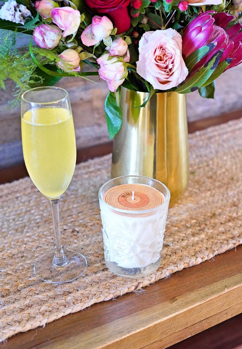 Mimosa Vintage Inspired Candle