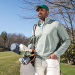 FLOW PERFORMANCE 1/4 ZIP PULLOVER Sycamore