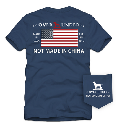 S/S Not Made In China T-Shirt Navy