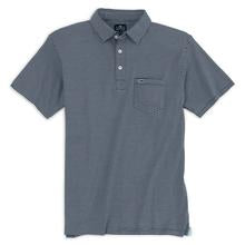 Shellbine Stripe Polo Anchor Blue