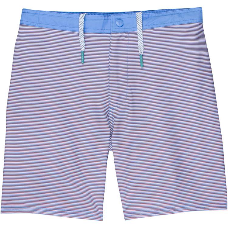 RED STRIPE PERFORMANCE SWIM