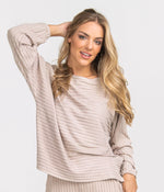 RIBBED SINCERELY SOFT BELLA TOP AUTUMN GLAZE