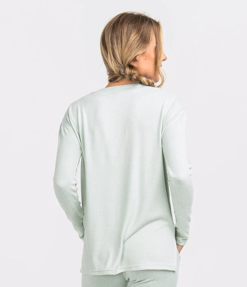 SINCERELY SOFT HEATHER FLEECE MOON MIST
