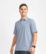 PEBBLE BROOK STRIPE POLO ARCADE