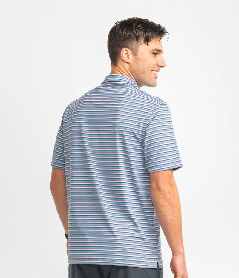 PEBBLE BROOK STRIPE POLO ARCADE