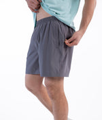 EVERYDAY HYBRID SHORTS CHARCOAL